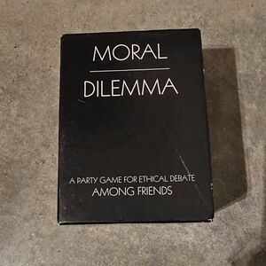 Moral Dilemma Card Game
